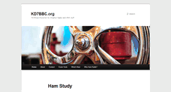 Desktop Screenshot of kd7bbc.org
